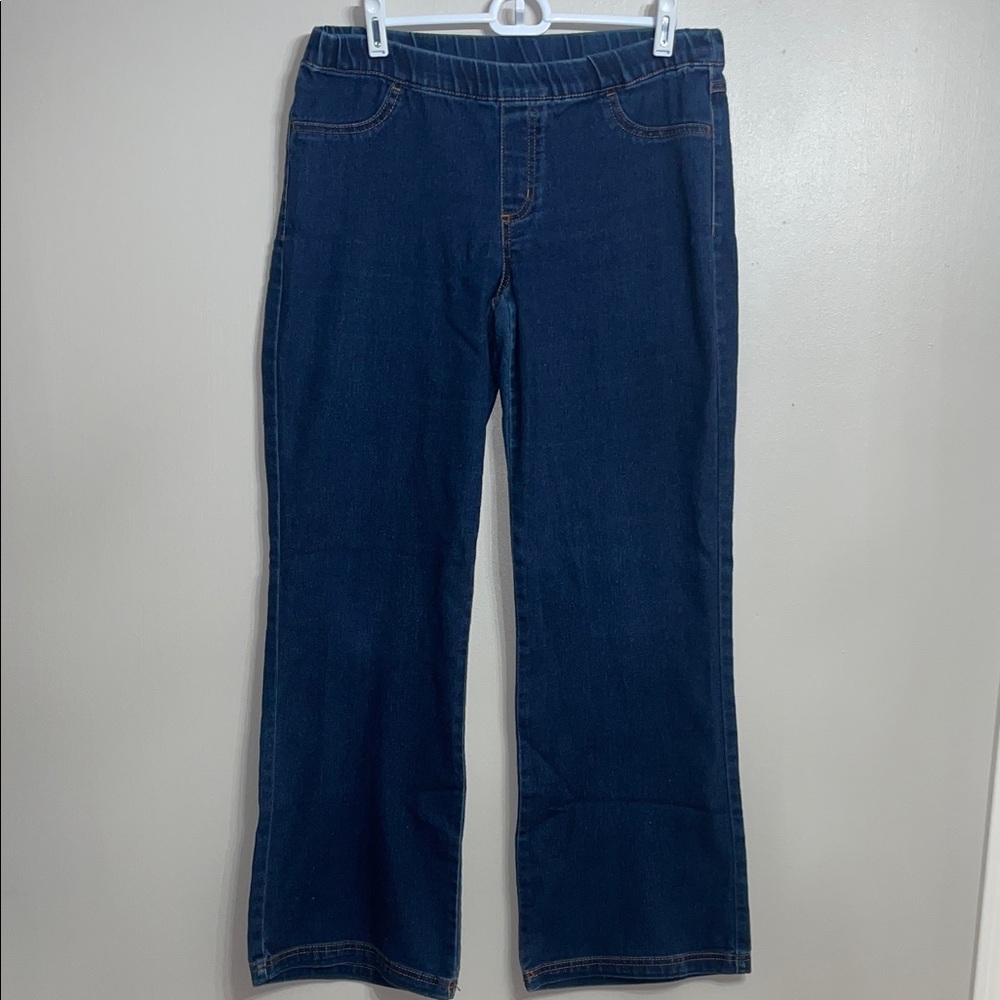 Women’s Dark Blue Pull-On Jeans